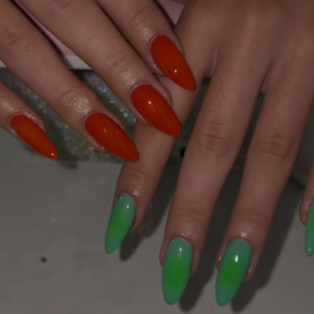 Med. Full Set & Acrylic Toe Bundle at Shapedbyshariee in Youngstown, OH
