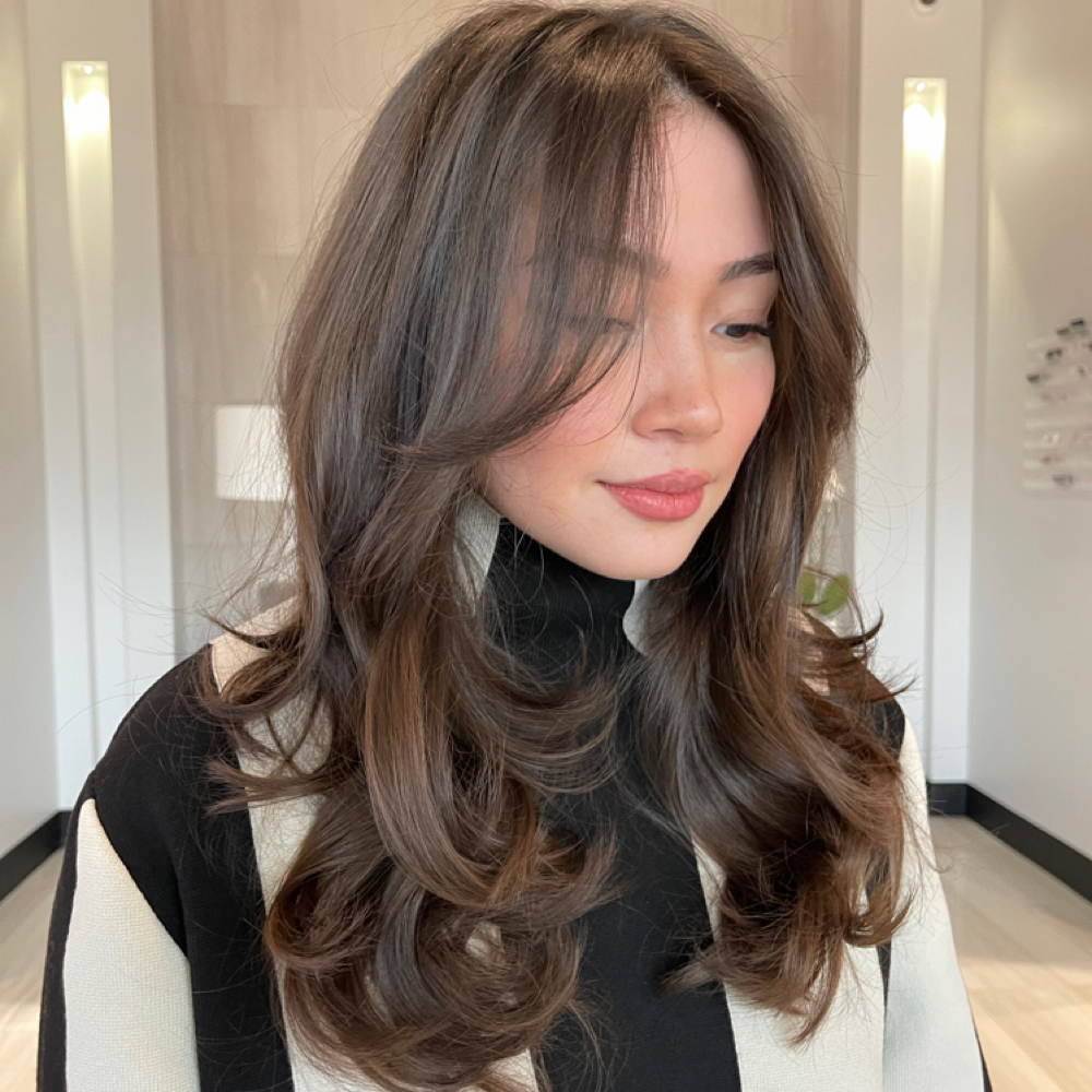 Blowout/Curl at Luxe and Mane Co in Spring, TX