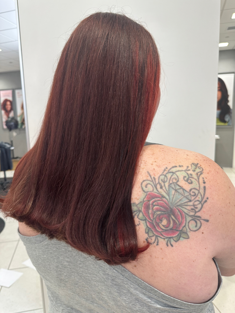 Single Color With Blow Out
