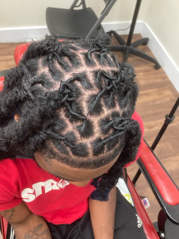 Loc Retwist & Style at MsFingaFades in Lowell, NC