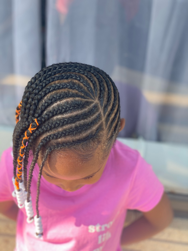Kid Natural Braids ( Medium)