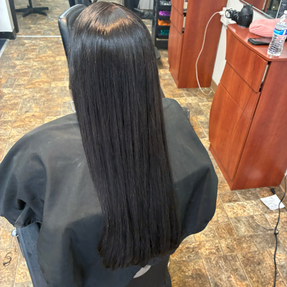Long Hair Blowdry at Gigi’s Hair Studio in New Jersey, NJ