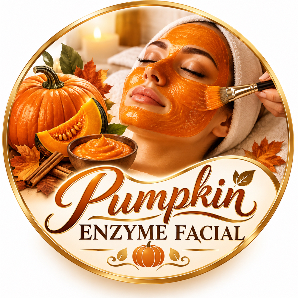 🎃 Pumpkin Enzyme Facial at Brow & Lash in Omaha, NE