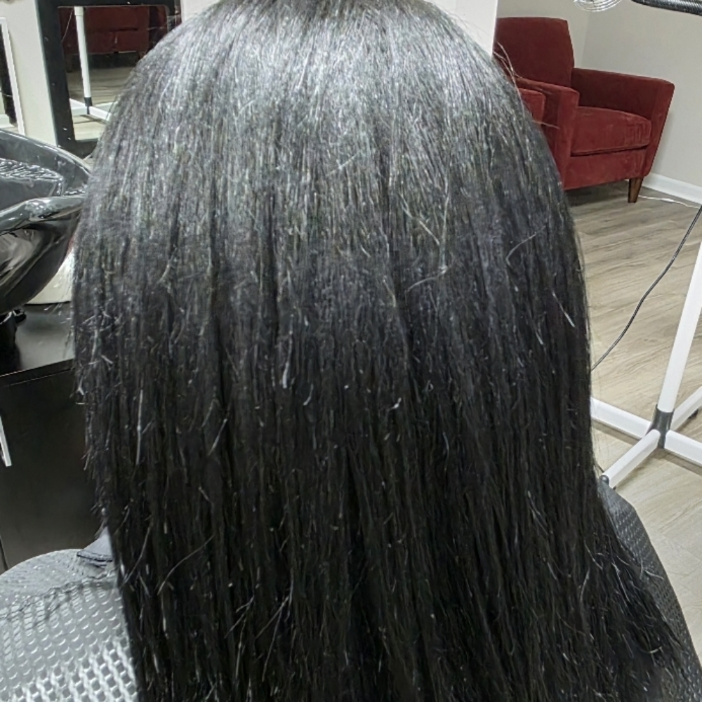 Silk Press at Nancy's Naturals Salon in Cincinnati, OH