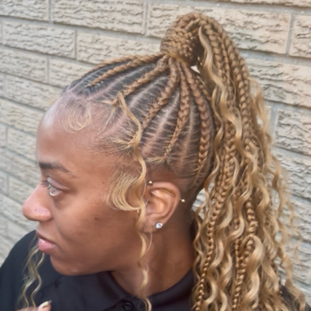 Feed In Ponytail at Zayziee Stylesss in Milwaukee, WI