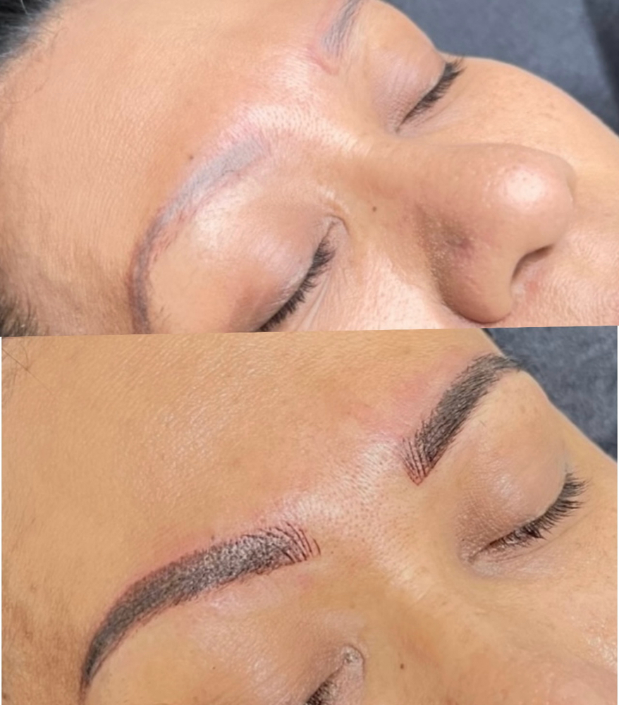 Brows Color Correction