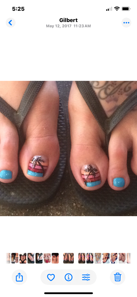 Gel Pedicure