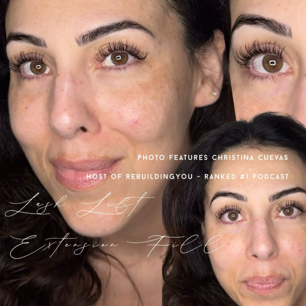 LASH LIFT EXTENTSION FILL at BYLISETTA in Vista, CA