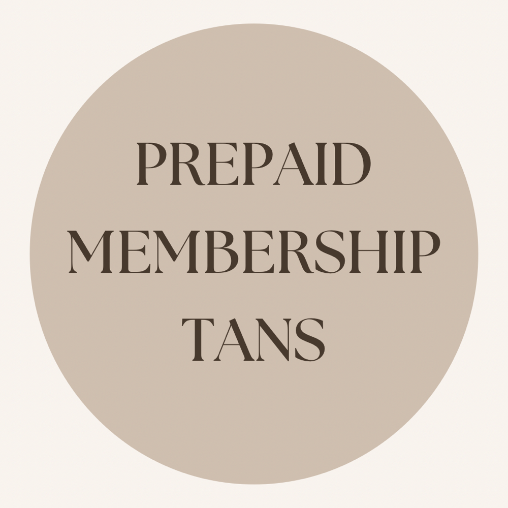 Prepaid Membership Tans✨