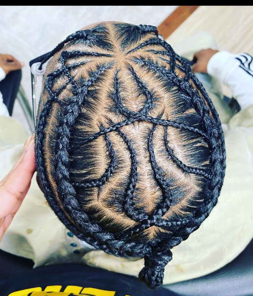 Braid Design Half Head