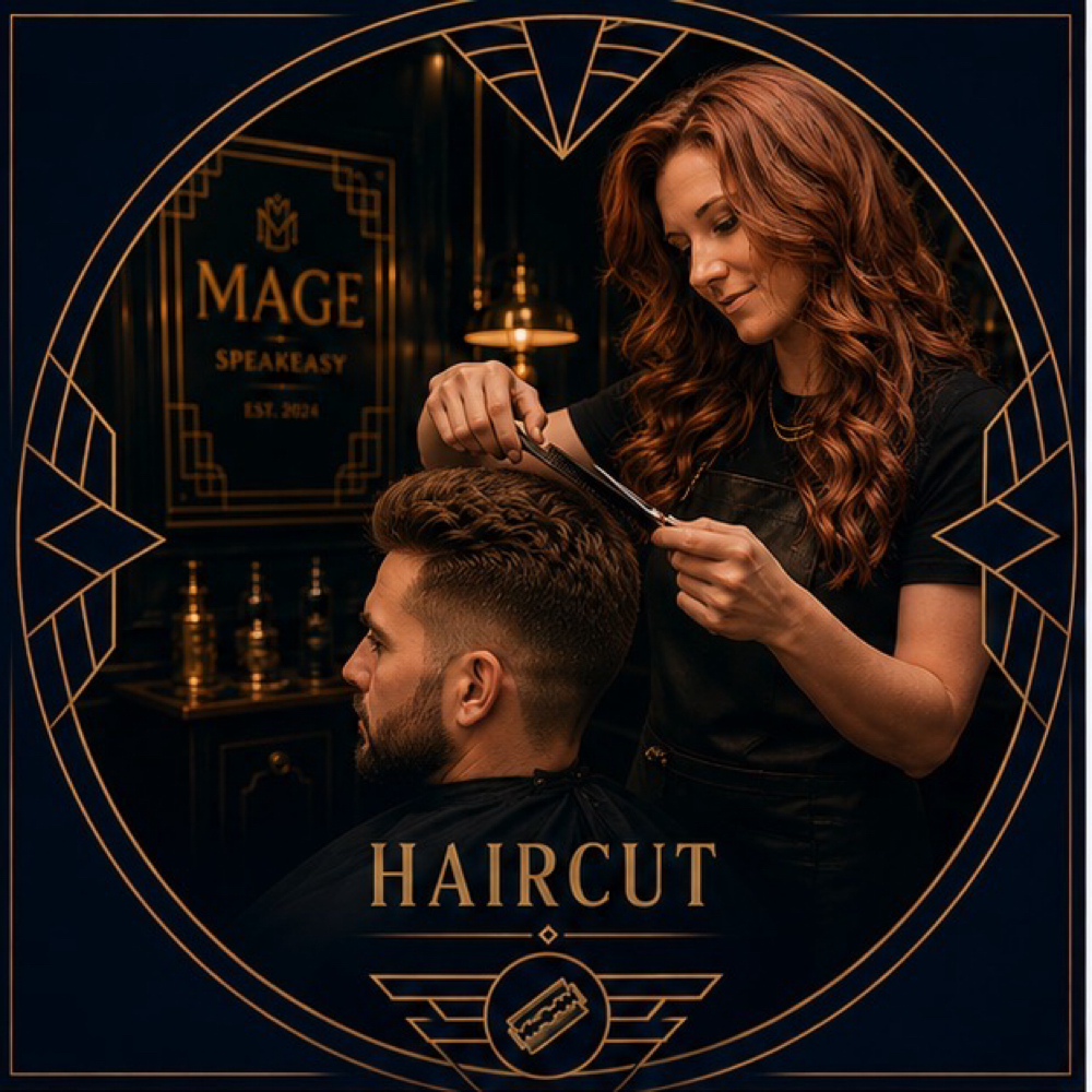 Men’s Haircut at Mage Salon in West Des Moines, IA