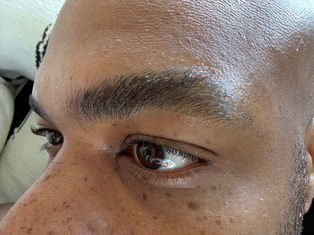 Mens brow lamination & Clean Up