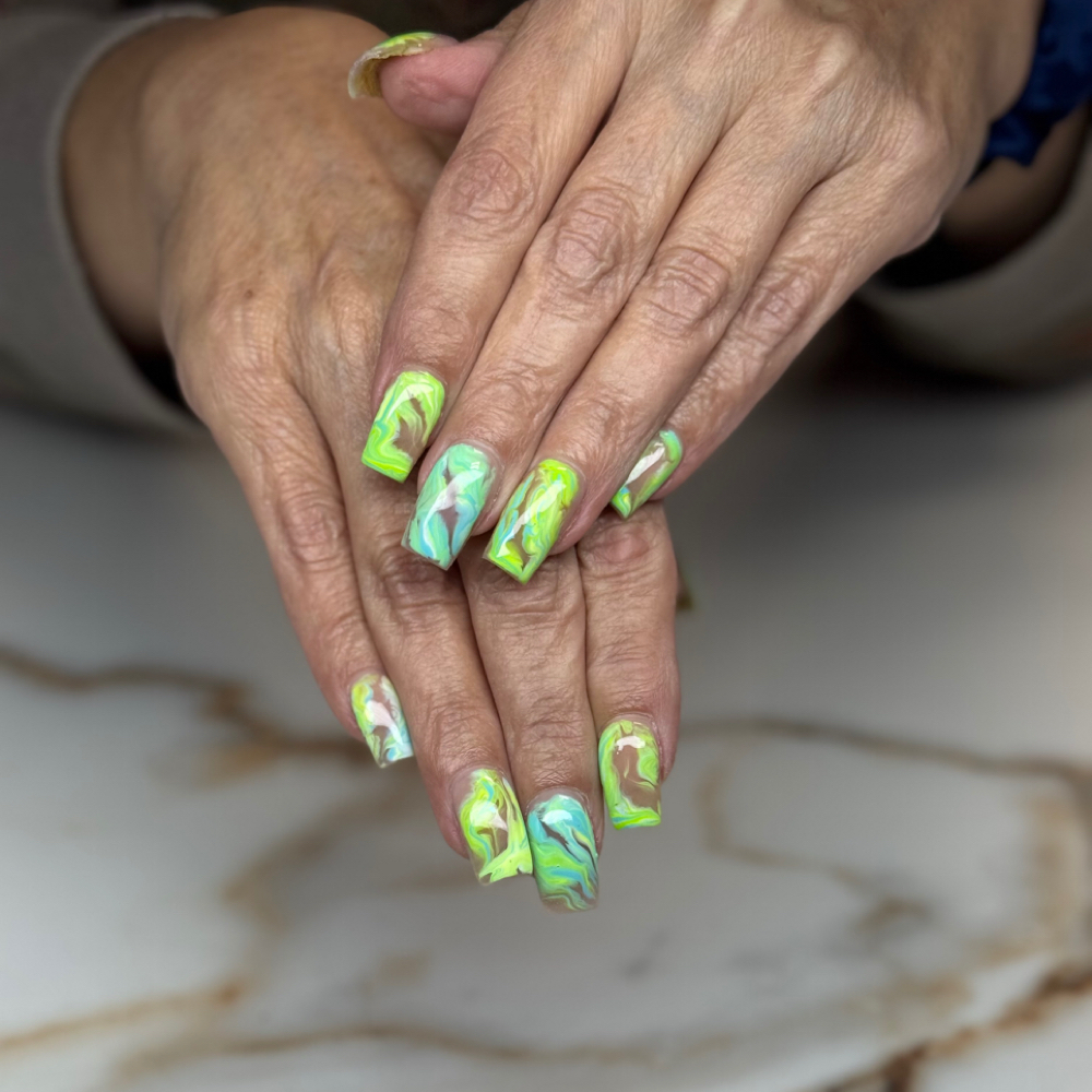 Marble/French/Ombre(10 Nails) at LEXPLICITLY NAILED in Wilmington, OH