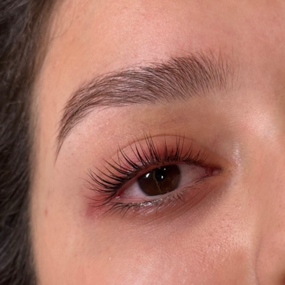 Eyebrow lamination + Tint + shape at The Good Skin Studio in Los Angeles, CA