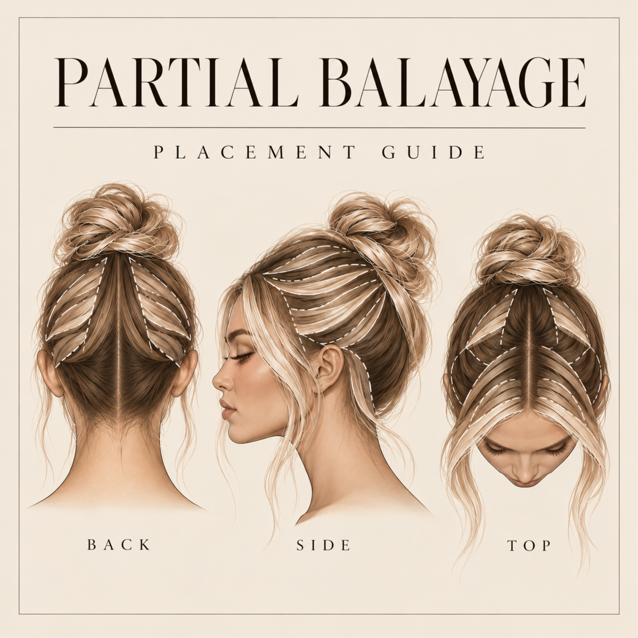 Partial Balayage & Haircut at Copper Willow Salon in Charlotte, NC