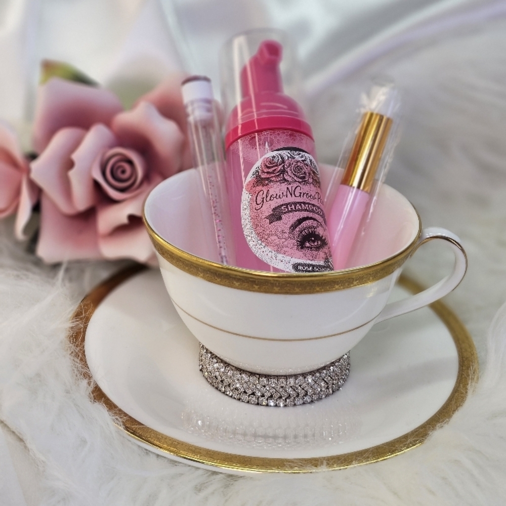 Lash shampoo at Glow & Grow Parlor in Rio Rico, AZ