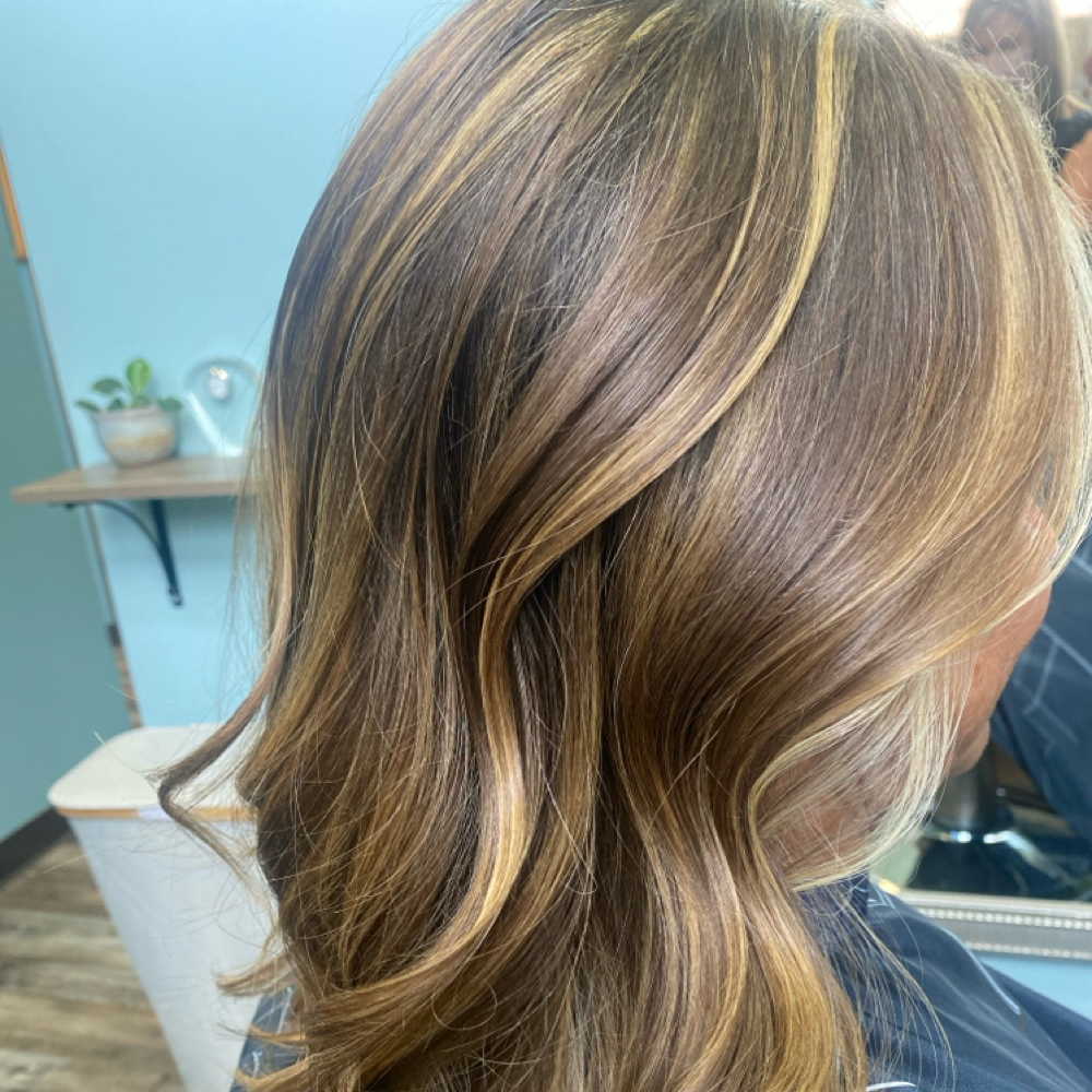 Balayage and Tone at Bridge View Hair Studio in Winona, MN