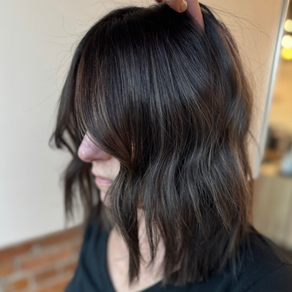 Root Retouch & Blowout at Kaylin Warren in Weedsport, NY