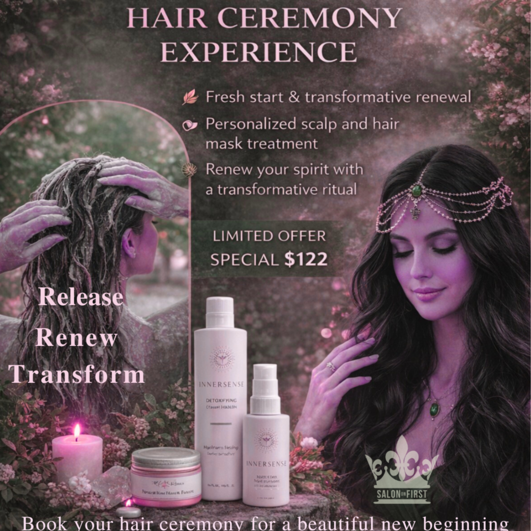 Hair Ceremony Scalp & Renew Ritual at Salon On First in Coronado, CA