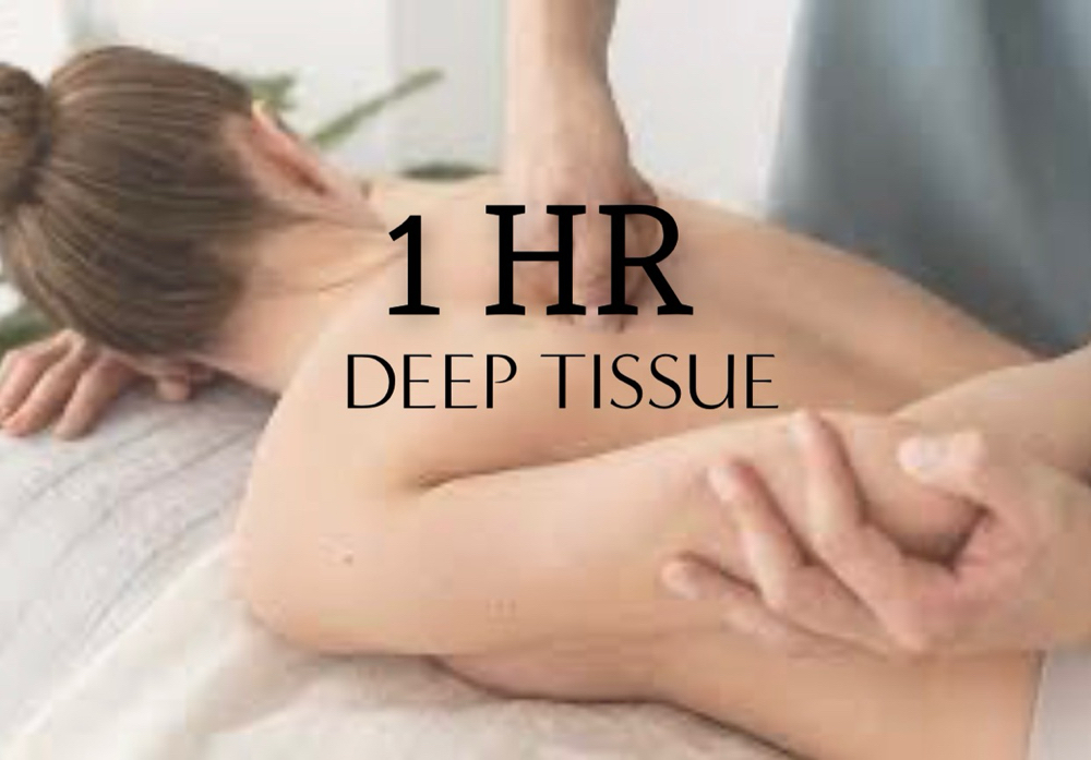 1 Hr Deep Tissue Massage