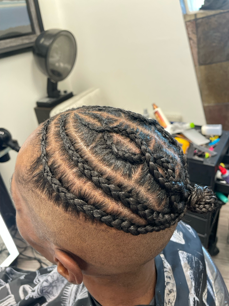 Mens Braid Style