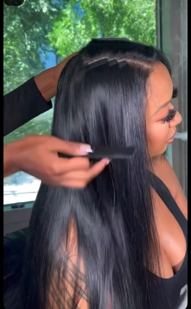 Tape In Extensions Re-Install