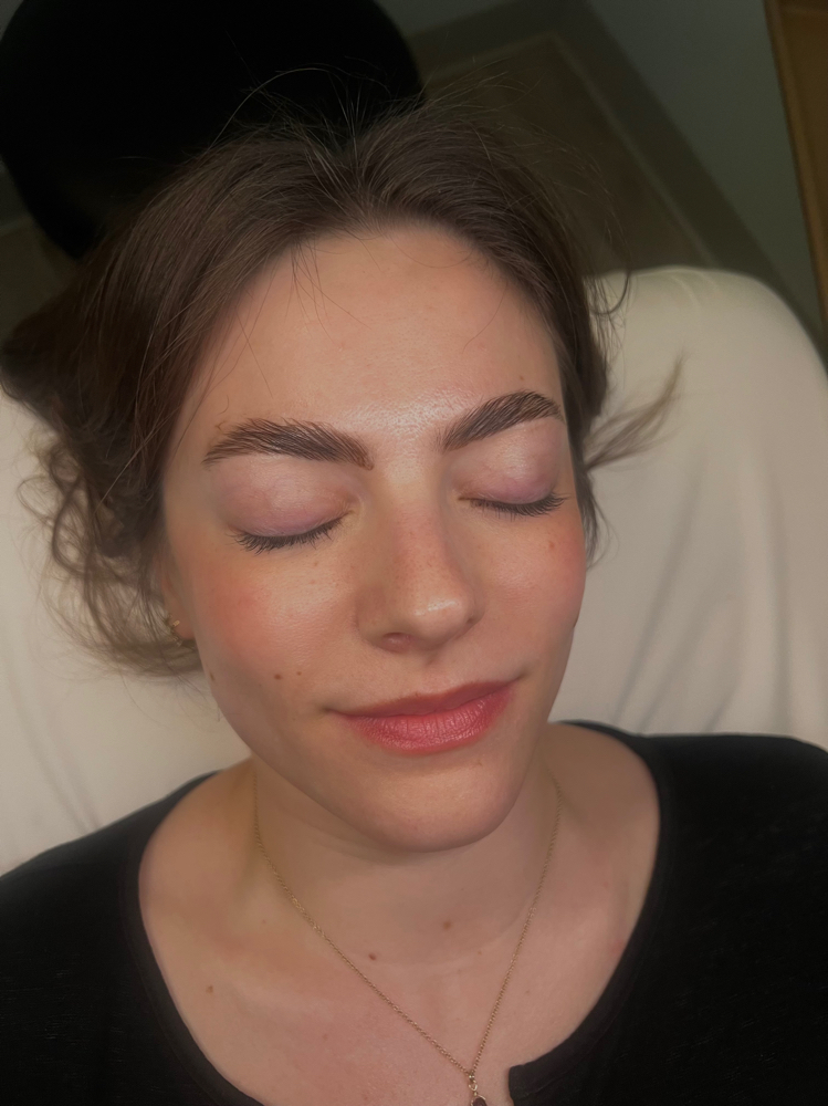 Eyebrow Lamination And Tint