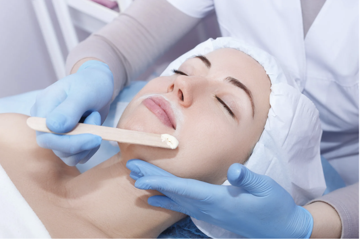 Chin waxing