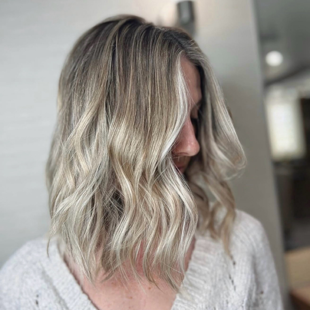 Partial Custom Highlight at Foiled Head Spa in Penfield, NY