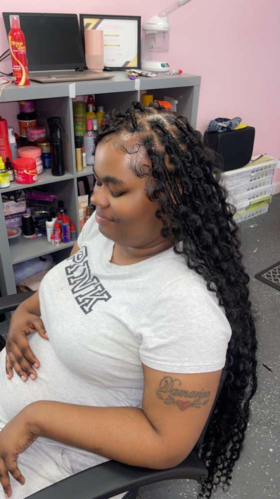 Montana Custom Baddie locs