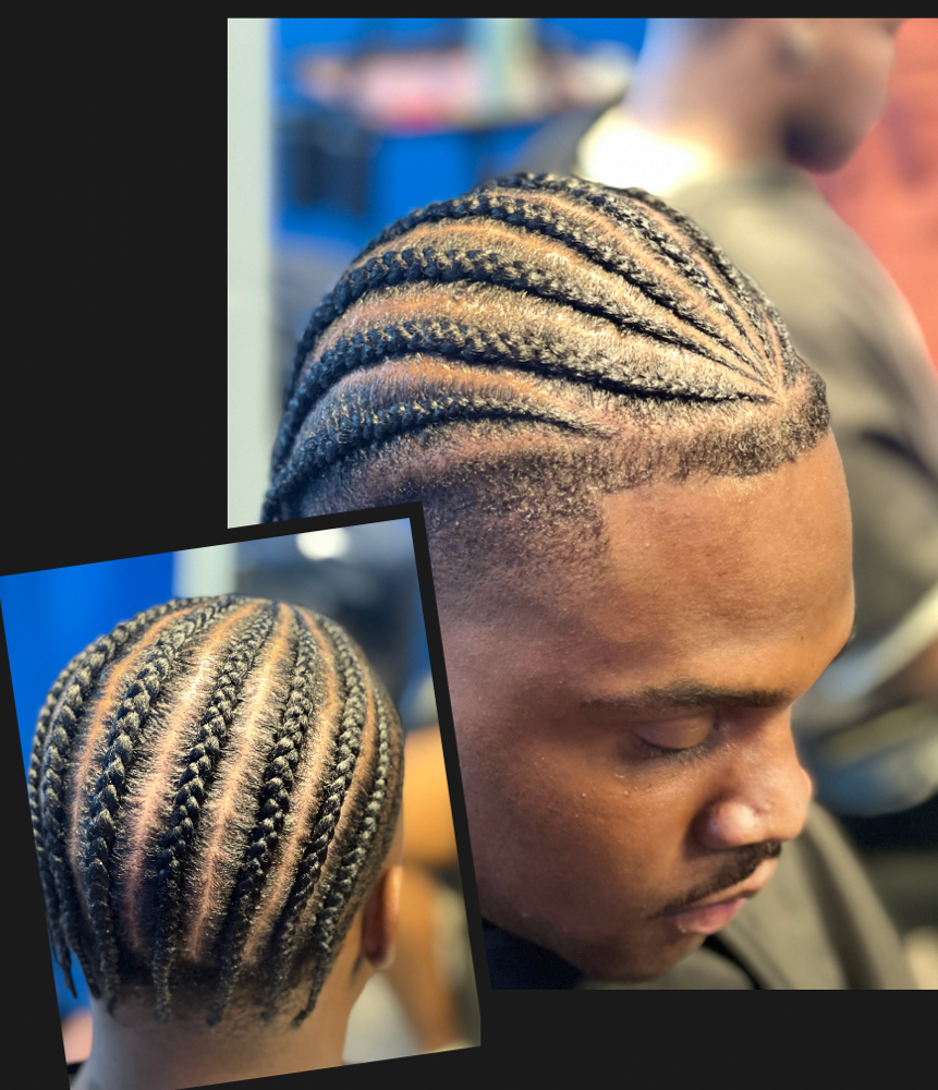 Partial Cornrows at Key Hair Architecture LLC in Aurora, CO