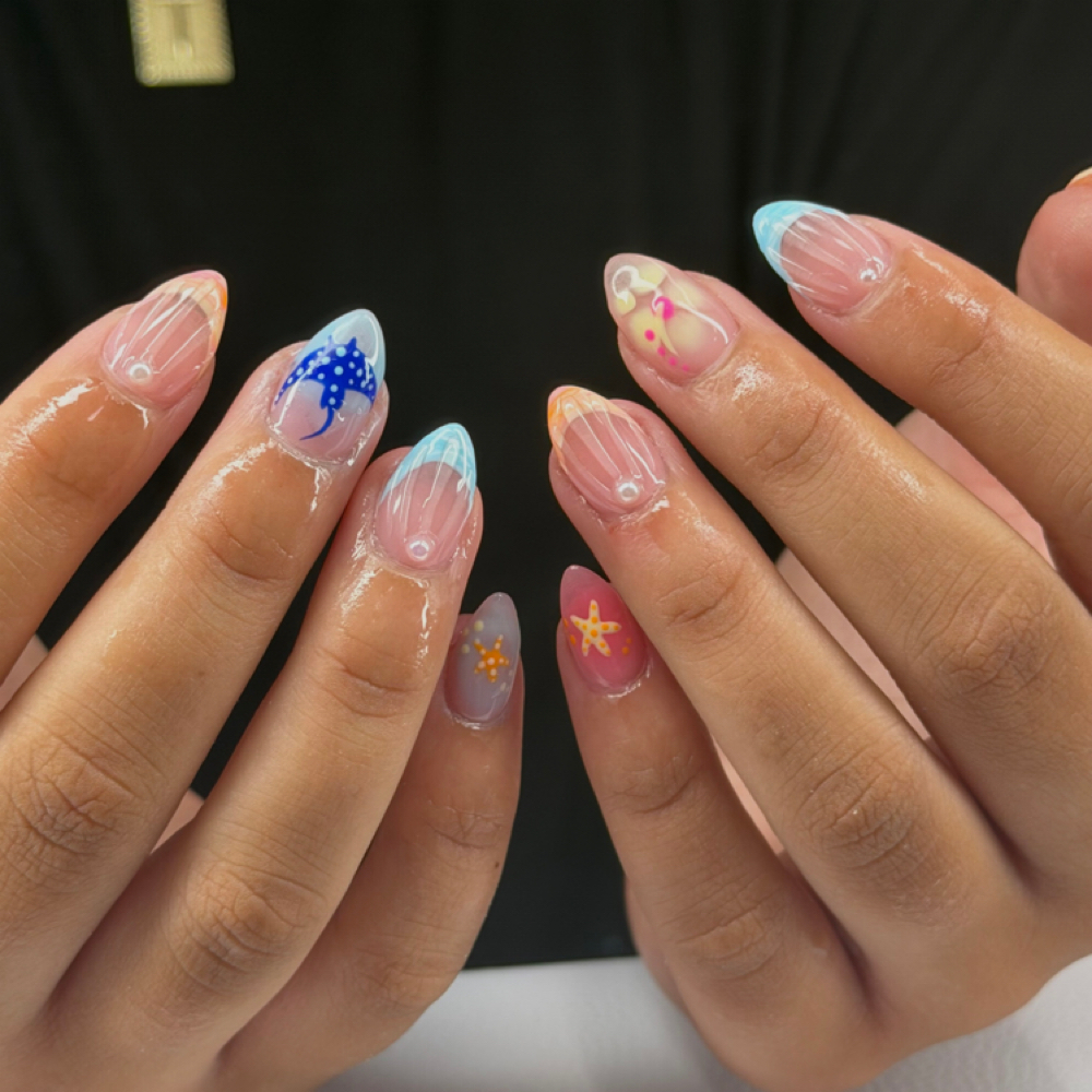 Gel X Nail Extensions at Hairapy By Amaya LLC in Walterboro, SC