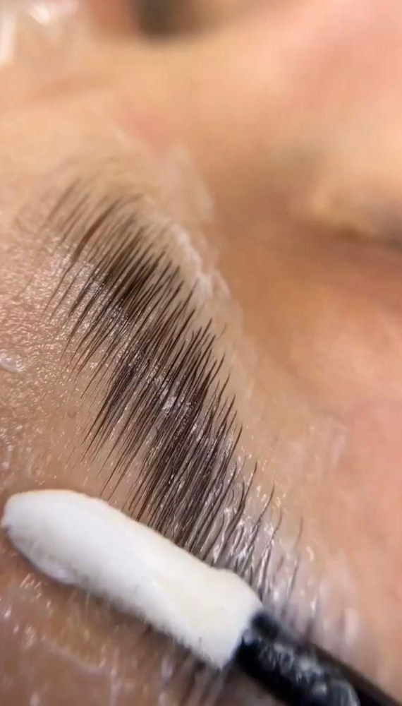 Brow lamination