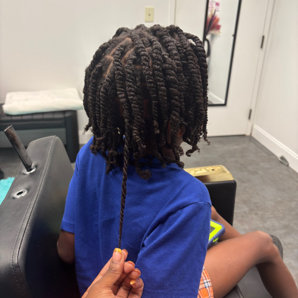 Two Strand Twists at Grow Wit Lo in Columbus, GA
