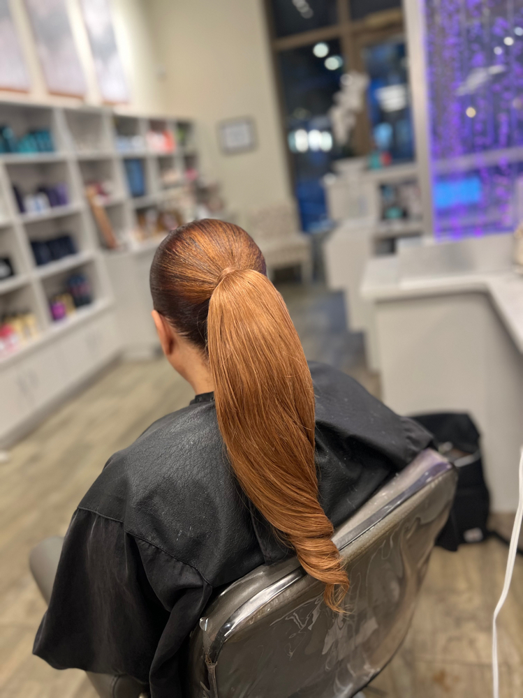 Extended Ponytail at Brooklyn Rose in Charlotte, NC