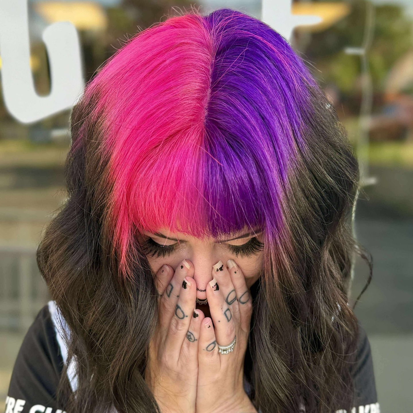 Multiple Vivids No Blonding at Drop Dead Gorgeous Hair Studio in Knoxville, TN