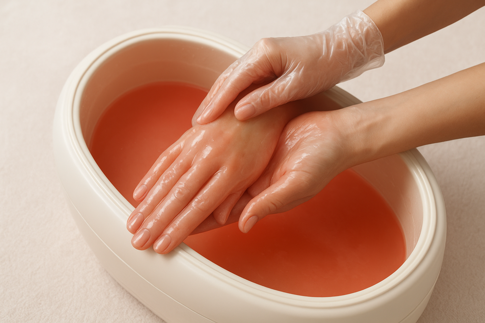 Paraffine Treatment at Rubiiglownails in North Carolina, NC