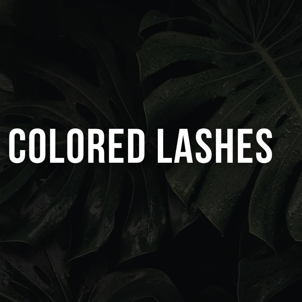 ADD ON-COLORED LASHES