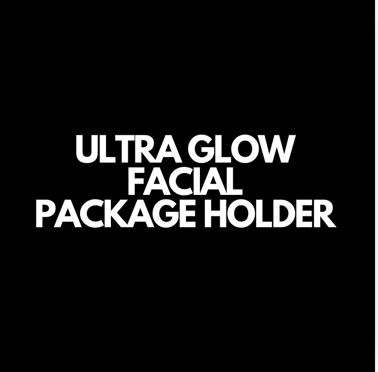 Ultra Glow Facial- Package Holder