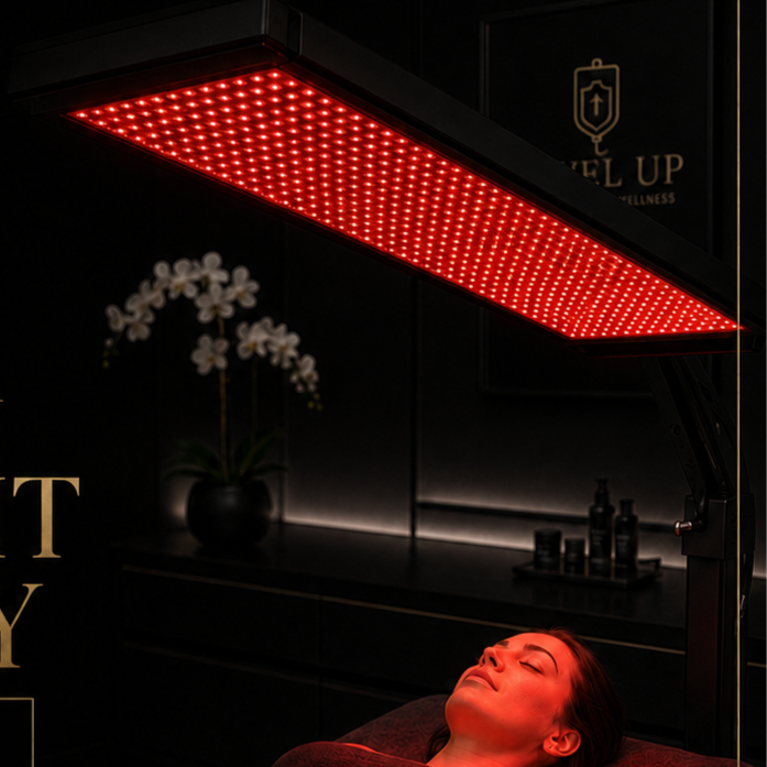 Red Light Therapy Session at Level Up Beauty and Wellness in Eastland, TX