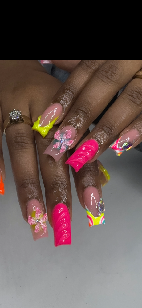 Full Designs at Precision Nail Bar in Louisville, KY