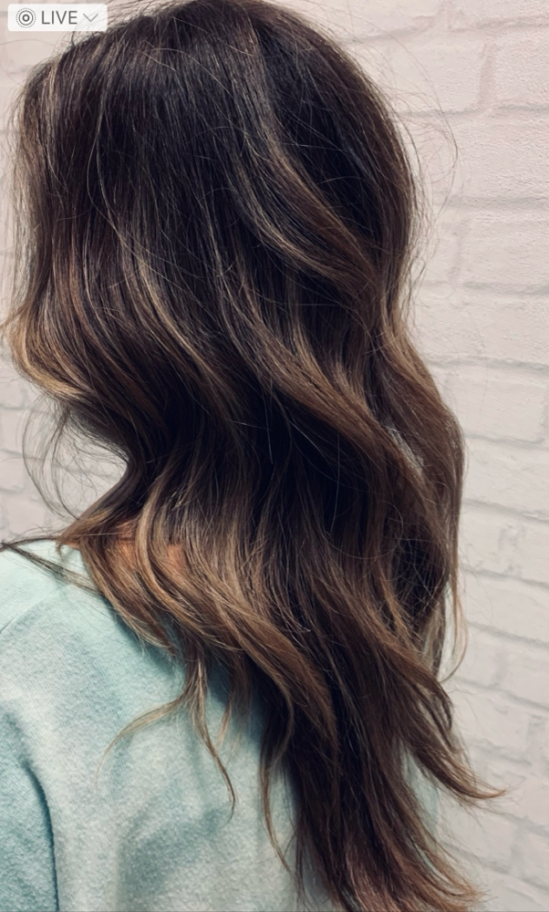 Partial Foil/ Partial Balayage