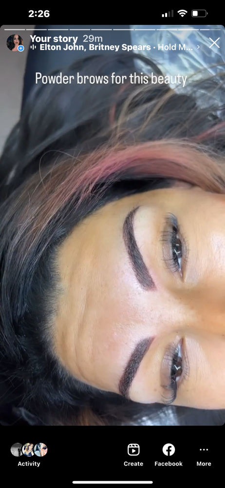 New Client Microshading Brows