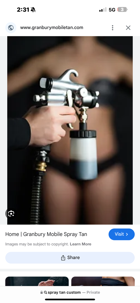Luxury Custom Spray Tan