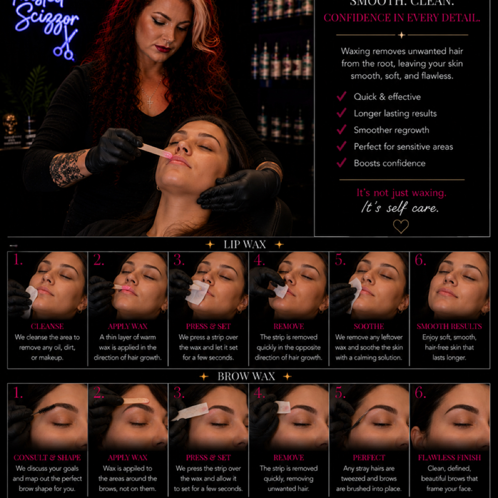 Brow or Lip Wax at Twisted Scizzors in Spanish Fort, AL