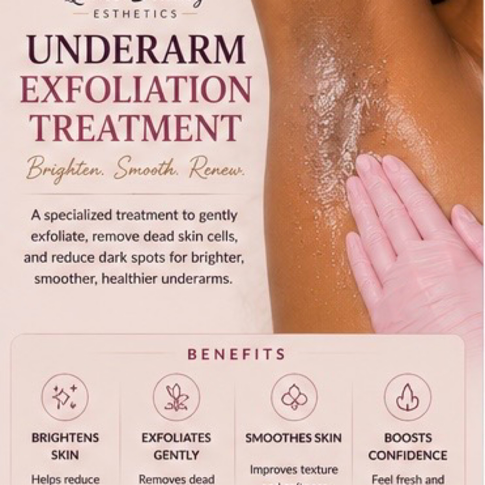 Underarm Exfoliation Treatment at Quiet Beauty Esthetics By Tamika in Columbia, SC