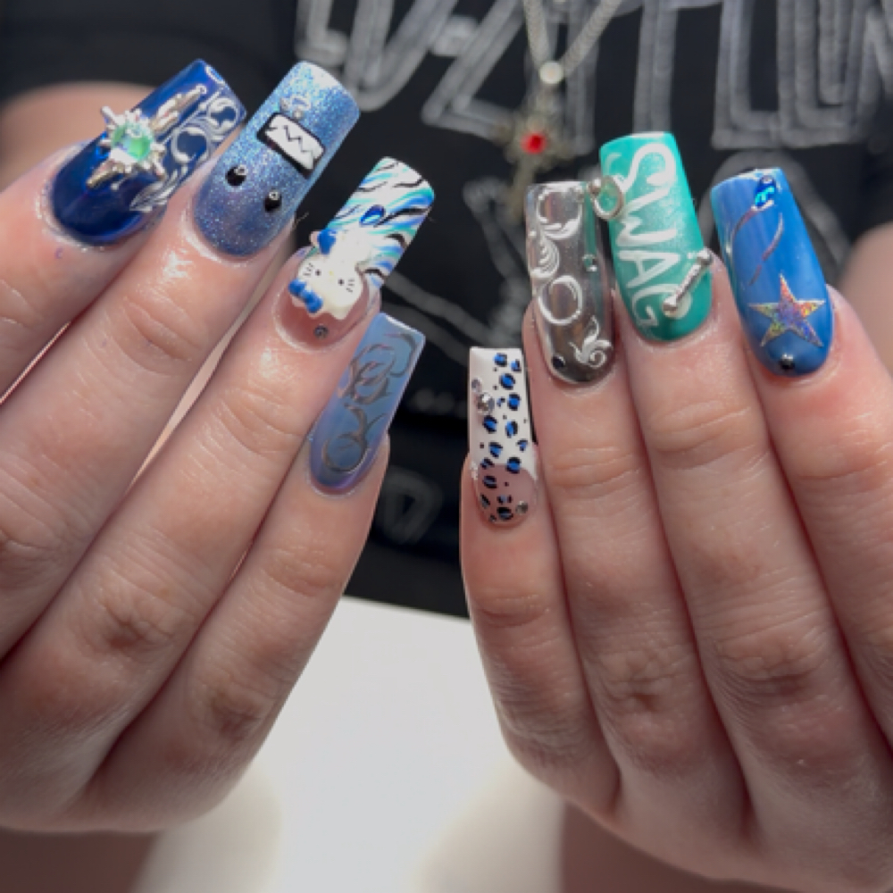 Tier 4 Art at nails_jasmyn in Jacksonville, FL
