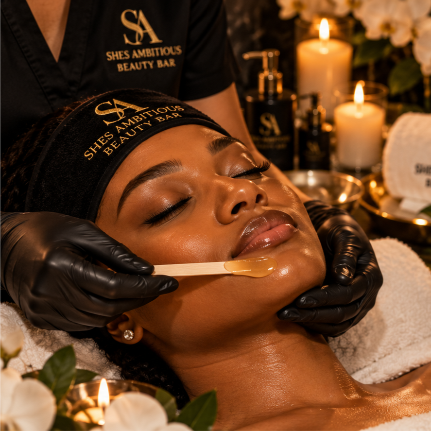 Chin at Shes Ambitious Beauty Bar in Sanford, FL
