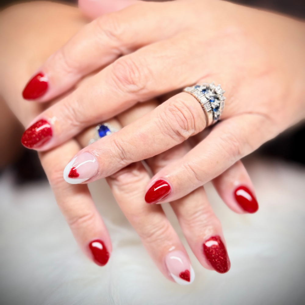 Acrylic Full Set at Silvrdawn Studio in Valdese, NC