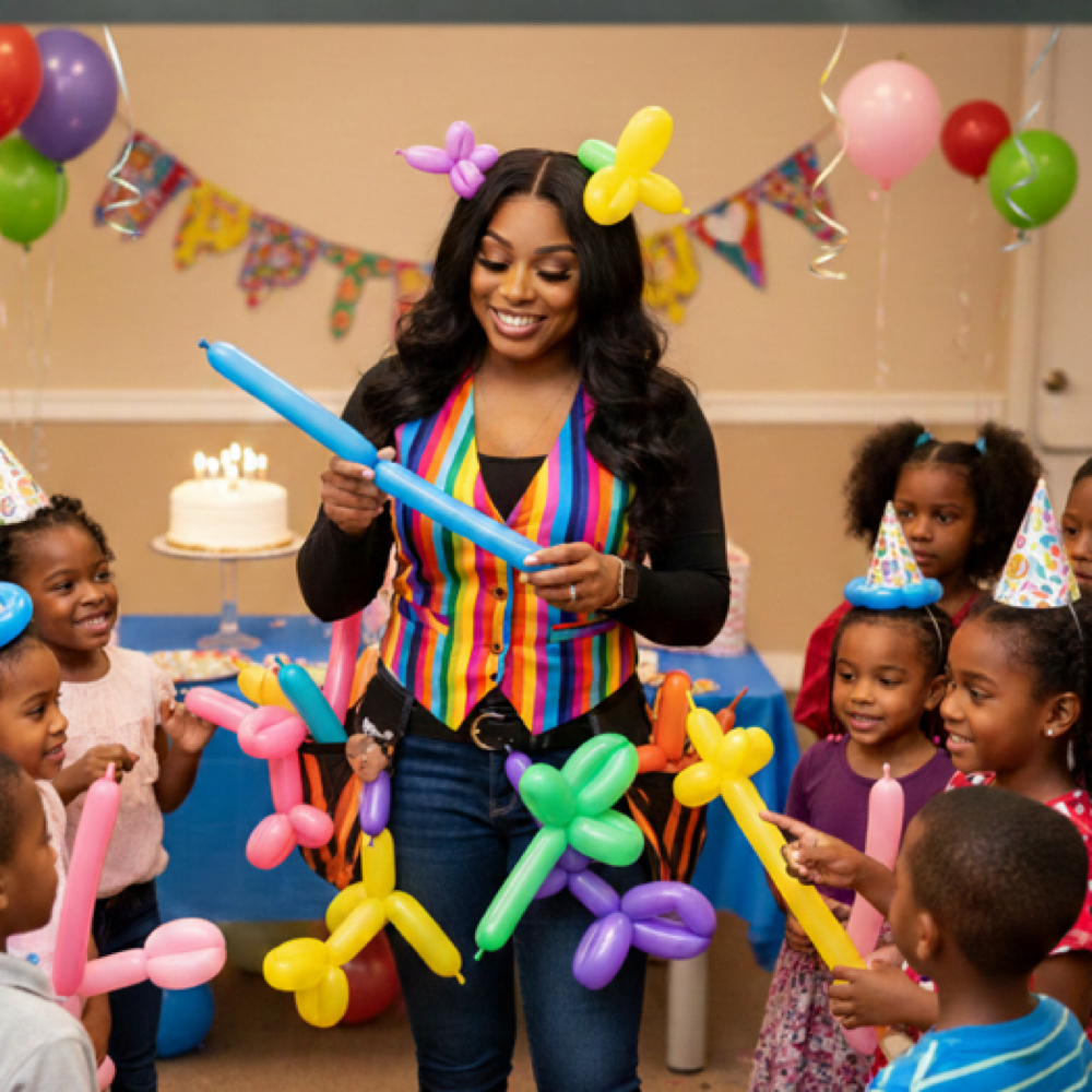 Balloon Twisting at Janea Young in Anywhere, IL